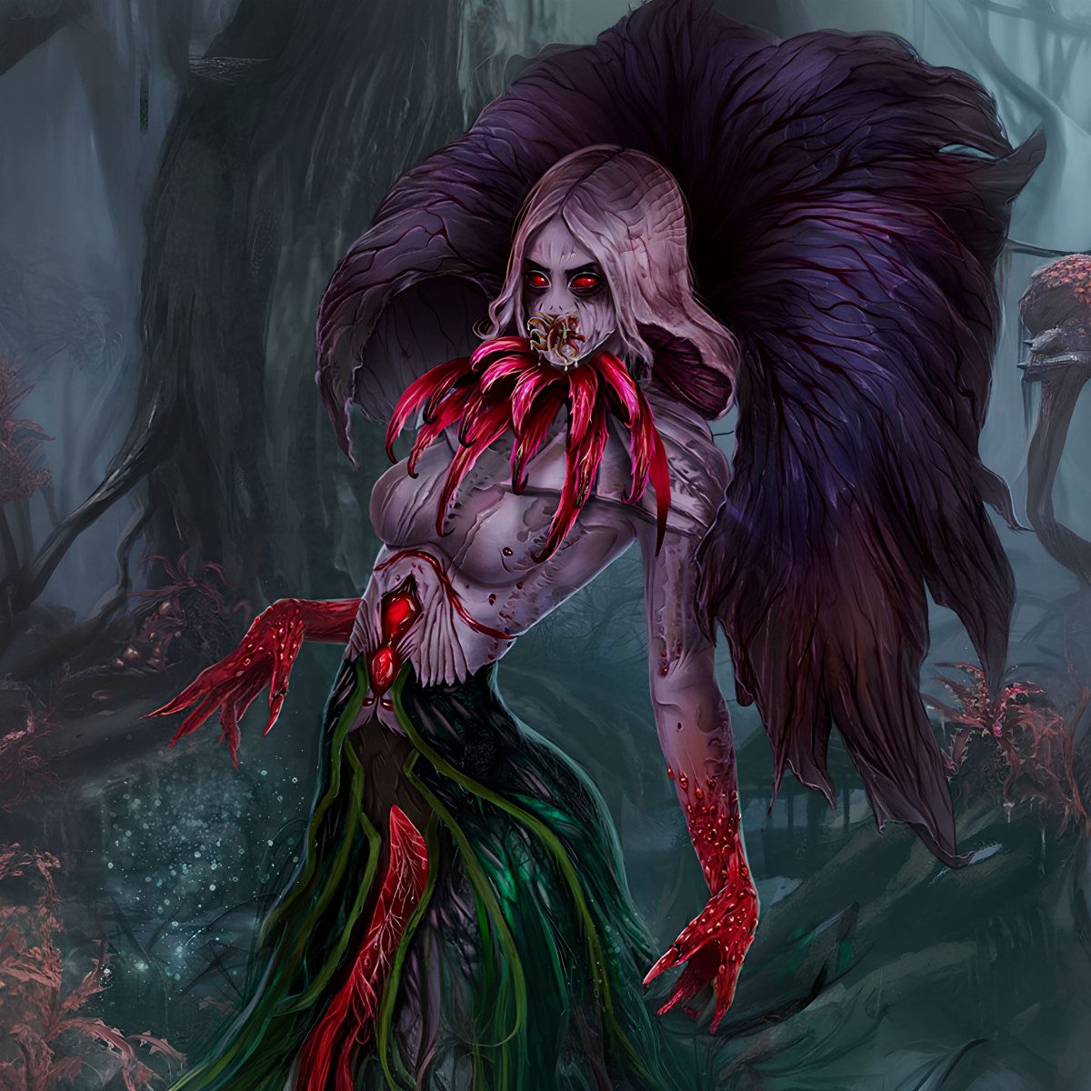 Queen Mycelia Splinterlands Fanart NFT