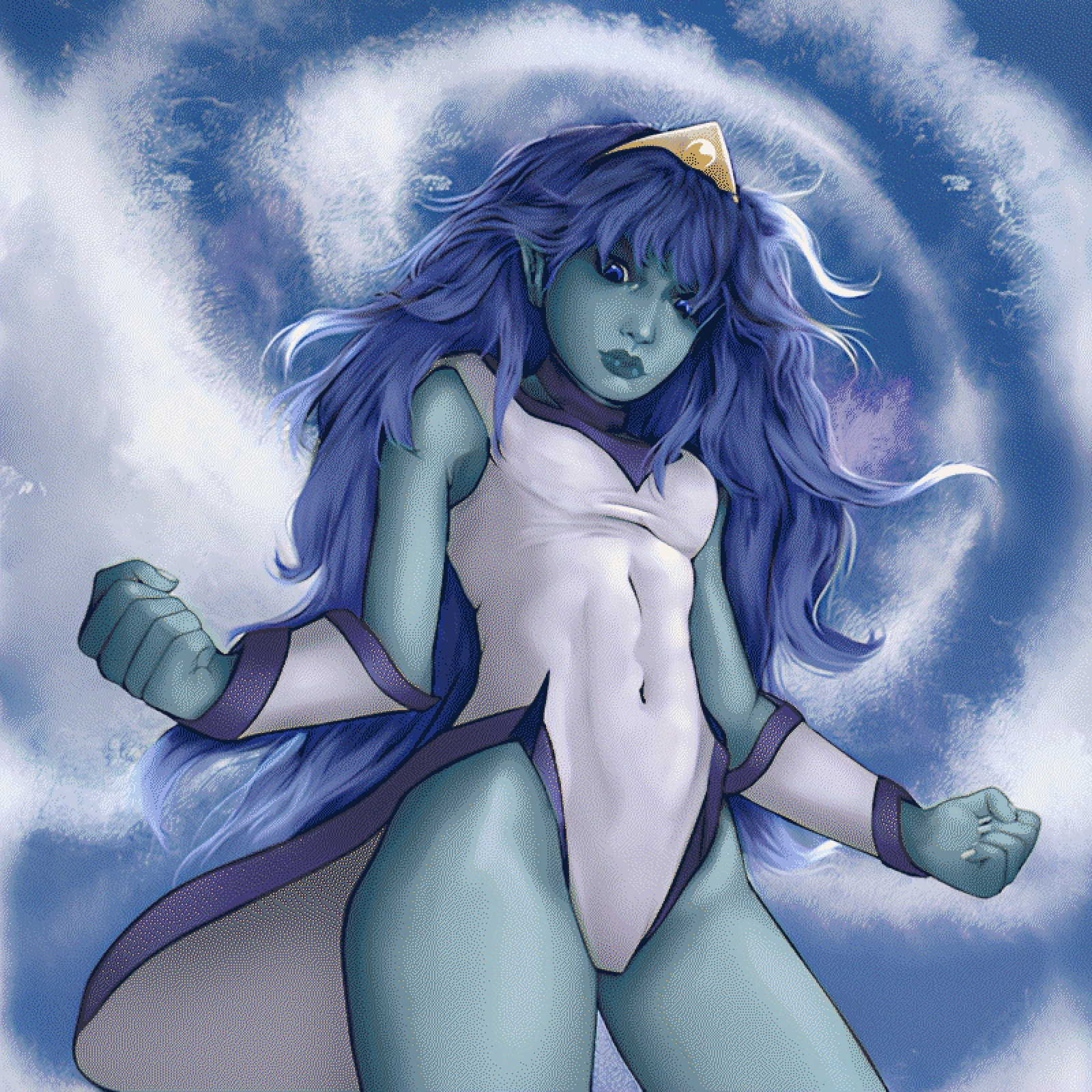 River Nymph Splinterlands Card Fanart NFT