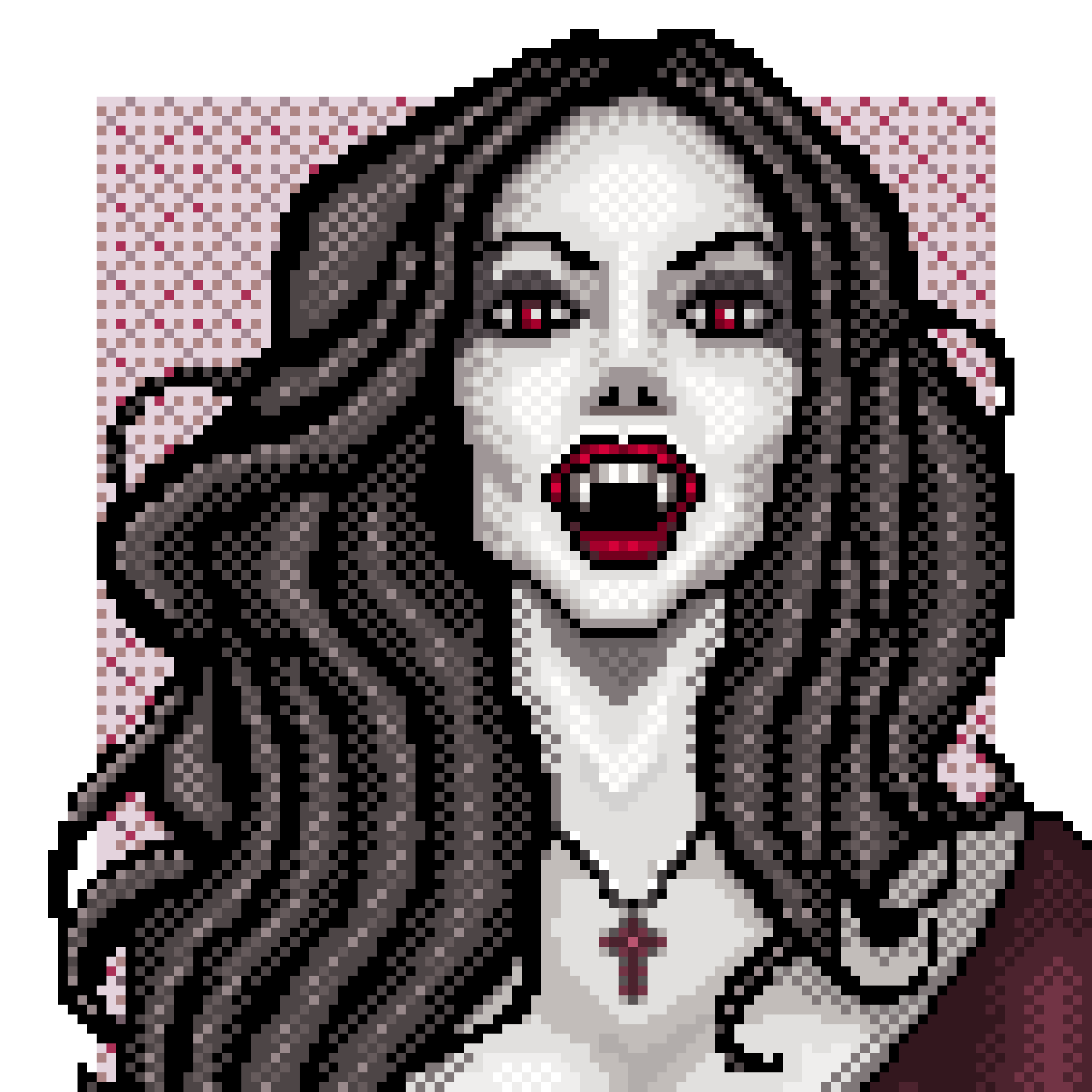 Vampire Girl NFT Crypto Art